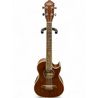 Used Oscar Schmidt OU55CE Natural Ukulele