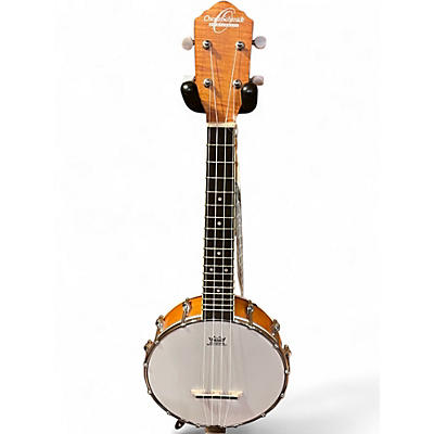 Used Oscar Schmidt OUB1 Concert Banjolele Natural Ukulele