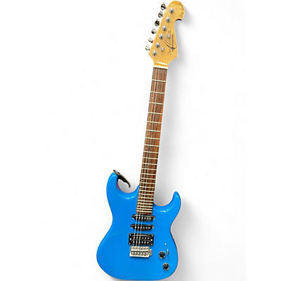 Used Oscar Schmidt OX SERIES Blue Solid Body Electric Guitar