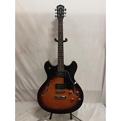 Oscar Schmidt Used Oscar Schmidt Oe-30 Delta King Sunburst Solid Body Electric Guitar