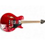 Used Oscar Schmidt RL-2  Red Hollow Body Electric Guitar Red
