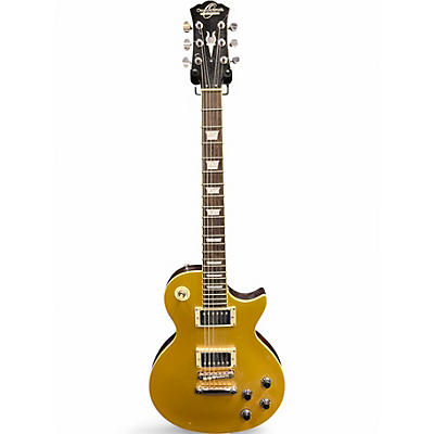 Used Oscar Schmidt Singlecut Gold Top Solid Body Electric Guitar
