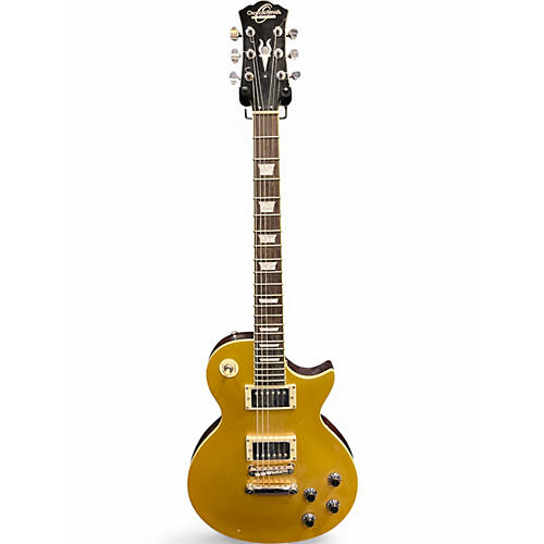 Used Oscar Schmidt Singlecut Gold Top Solid Body Electric Guitar Gold Top