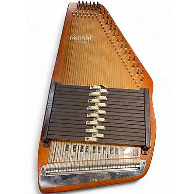 Used Oscar Schmidt autoharp 2 Color Sunburst Autoharp