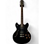 Used Oscar Schmidt Used Oscar Schmidt delta king Black Hollow Body Electric Guitar Black