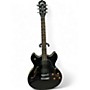 Used Oscar Schmidt oe-30 Black Hollow Body Electric Guitar Black
