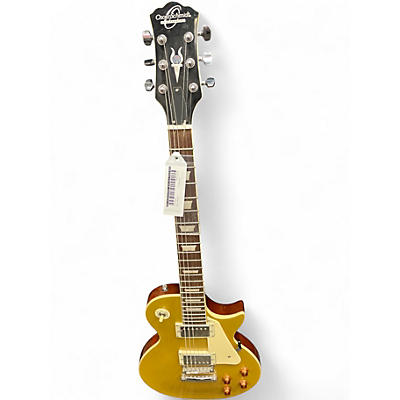 Used Oscar Schmidt oe20 Gold Solid Body Electric Guitar
