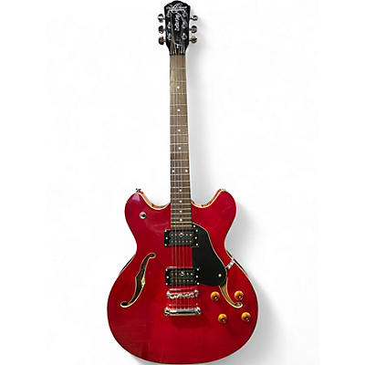 Used Oscar Schmidt oe30-ch Red Hollow Body Electric Guitar