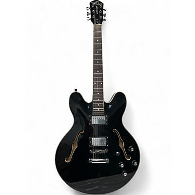 Oscar Schmidt Used Oscar Schmidt oe30 delta king black Hollow Body Electric Guitar