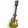 Used Oscar Schmidt single cut gold top Solid Body Electric Guitar gold top