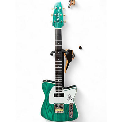Used Otera  TTK 1 Green Solid Body Electric Guitar