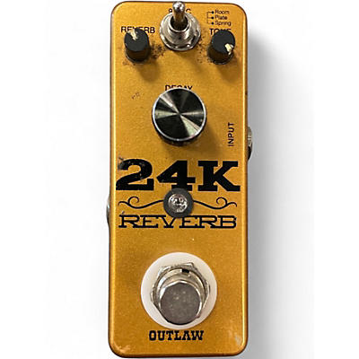 Used Outlaw Effects 24K REVERB Effect Pedal
