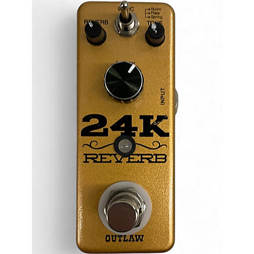 Used Outlaw Effects 24K Reverb Effect Pedal