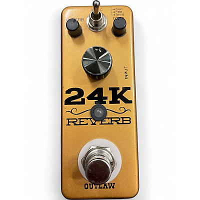Used Outlaw Effects 24k reverb Effect Pedal