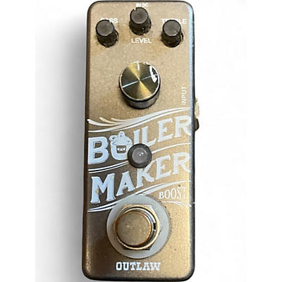 Used Outlaw Effects BOILERMAKER BOOST Effect Pedal