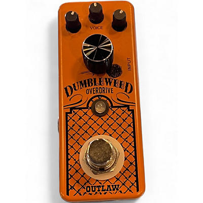 Used Outlaw Effects Dumbleweed Overdrive Effect Pedal