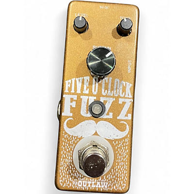 Used Outlaw Effects FIVE O CLOCK FUZZ Effect Pedal