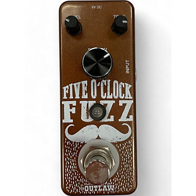 Used Outlaw Effects Five O'Clock Fuzz Effect Pedal