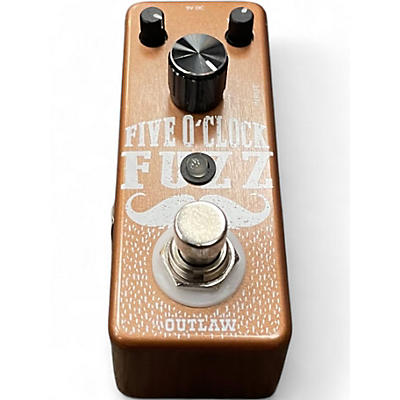 Used Outlaw Effects Five-o-Clock Fuzz Effect Pedal