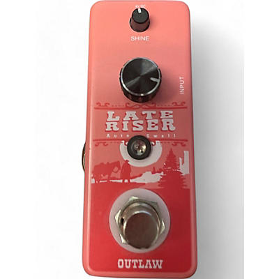 Used Outlaw Effects LATE RISER Pedal