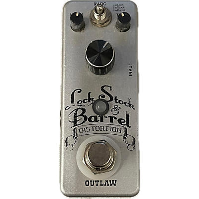 Outlaw Effects Used Outlaw Effects Rock Stock & Barrel Distortion Effect Pedal