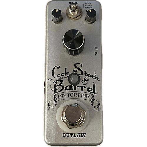 Outlaw Effects Used Outlaw Effects Rock Stock & Barrel Distortion Effect Pedal