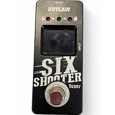 Outlaw Effects Used Outlaw Effects Six Shooter Tuner Pedal