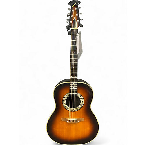 Used Ovation 1111-1 3 Tone Sunburst Acoustic Guitar 3 Tone Sunburst