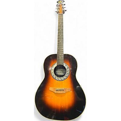 Ovation Used Ovation 1111 3 Tone Sunburst Acoustic Guitar