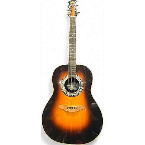 Ovation Used Ovation 1111 3 Tone Sunburst Acoustic Guitar 3 Tone Sunburst