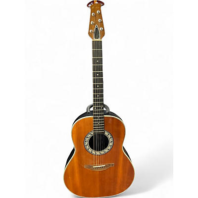 Used Ovation 1111-4 Amber Acoustic Guitar