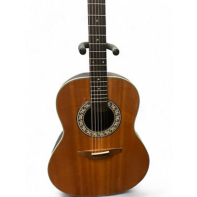 Used Ovation 1111 Model Natural Acoustic Guitar