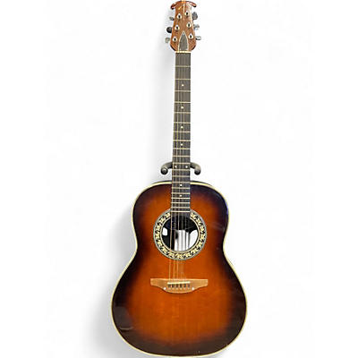 Used Ovation 1111 Tobacco Sunburst Acoustic Guitar
