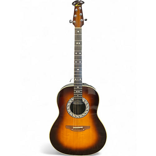 Used Ovation 1112 3 Color Sunburst Acoustic Guitar 3 Color Sunburst