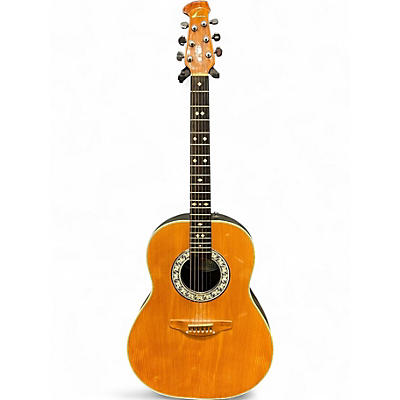 Used Ovation 1112 Natural Acoustic Guitar