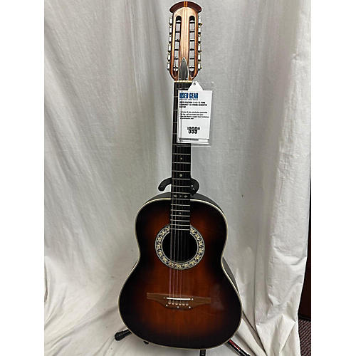 Ovation Used Ovation 1115-1 2 Tone Sunburst 12 String Acoustic Guitar 2 Tone Sunburst