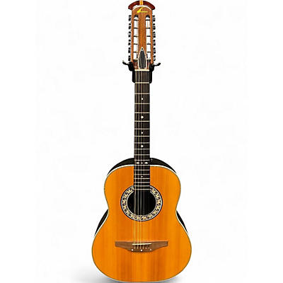 Used Ovation 1115 12 STRING  Natural 12 String Acoustic Electric Guitar