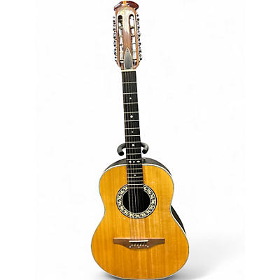 Used Ovation 11154 Antique Natural Acoustic Guitar
