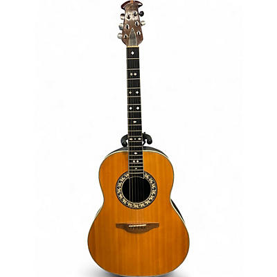 Used Ovation 1117-4 Natural Acoustic Guitar