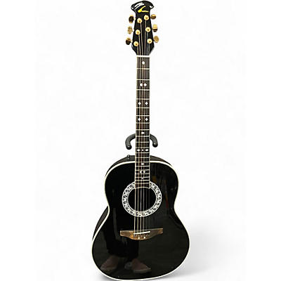 Used Ovation 1117 Legend Black Acoustic Guitar