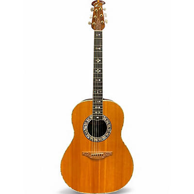 Used Ovation 1119-4 Natural Acoustic Guitar
