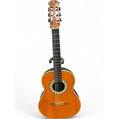 Used Ovation 1122-4 Antique Natural Classical Acoustic Electric Guitar
