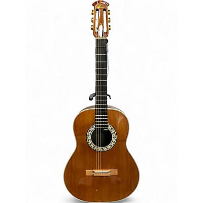Used Ovation 113-4 Natural Classical Acoustic Guitar