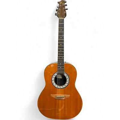 Used Ovation 1139 Balladeer Special Natural Acoustic Guitar