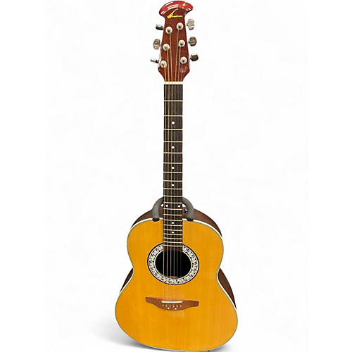 Used Ovation 1312 Natural Acoustic Guitar Natural