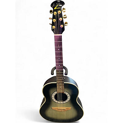 Used Ovation 1312 Silverburst Acoustic Guitar