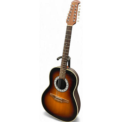 Ovation Used Ovation 1315 2 Color Sunburst 12 String Acoustic Electric Guitar 2 Color Sunburst