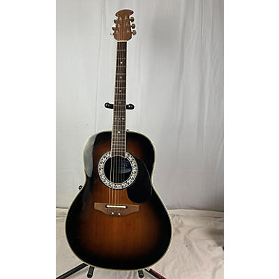 Ovation Used Ovation 1517 Tobacco Sunburst Acoustic Electric Guitar