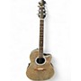 Used Ovation 1528 snake skin Acoustic Electric Guitar snake skin