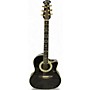 Used Ovation 1567 Legend Black Acoustic Electric Guitar Black